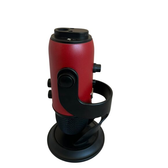 Blue Yeti Logitech Red USB Microphone Quality Recording Personal Studio NIB New - Picture 10 of 13